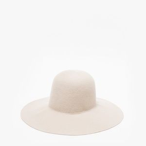 Brookes Boswell Newell Hat in Alabaster Cream